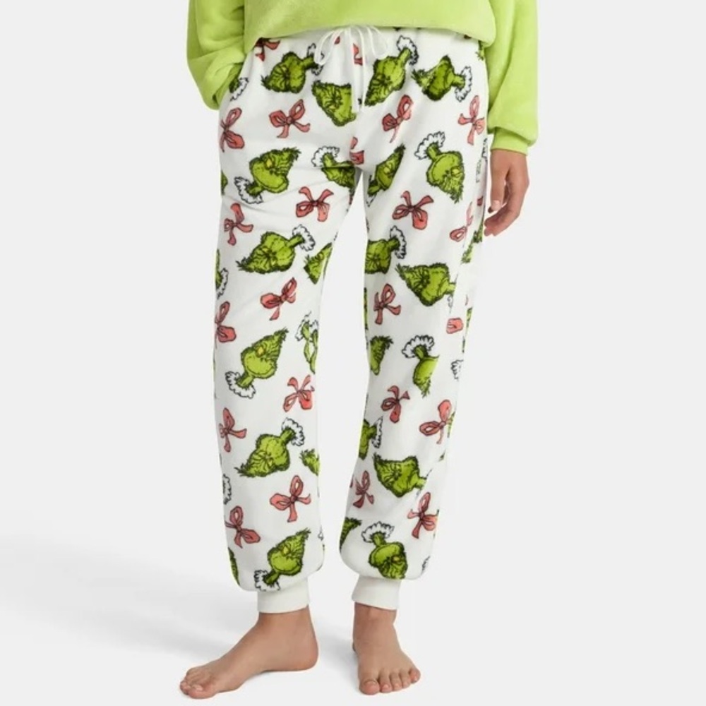 XXL Sold Out Grinch Pajama - Green and White Pants